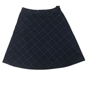 Mario Serrani | Plaid A-Line Skirt